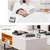 Multifunction Silent Timer With Magnetic Mount For Students And Kitchen Use