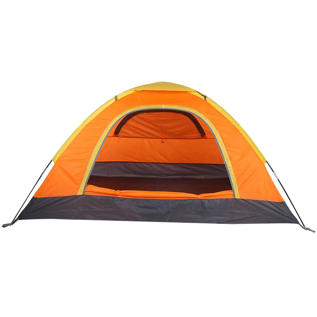 Outdoor Portable Anti Mosquito 1 2 People Tent Accessory for Climbing Camping Beach(orange )
