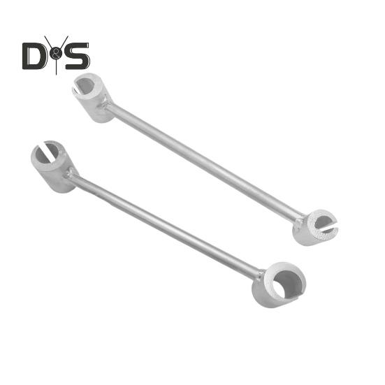 

1/2 шт. регулировочный ключ для дверных петель с двойной головкой, портативный сверхмощный стальной дверной шарнир, регулировка ремонтных ручных инструментов C