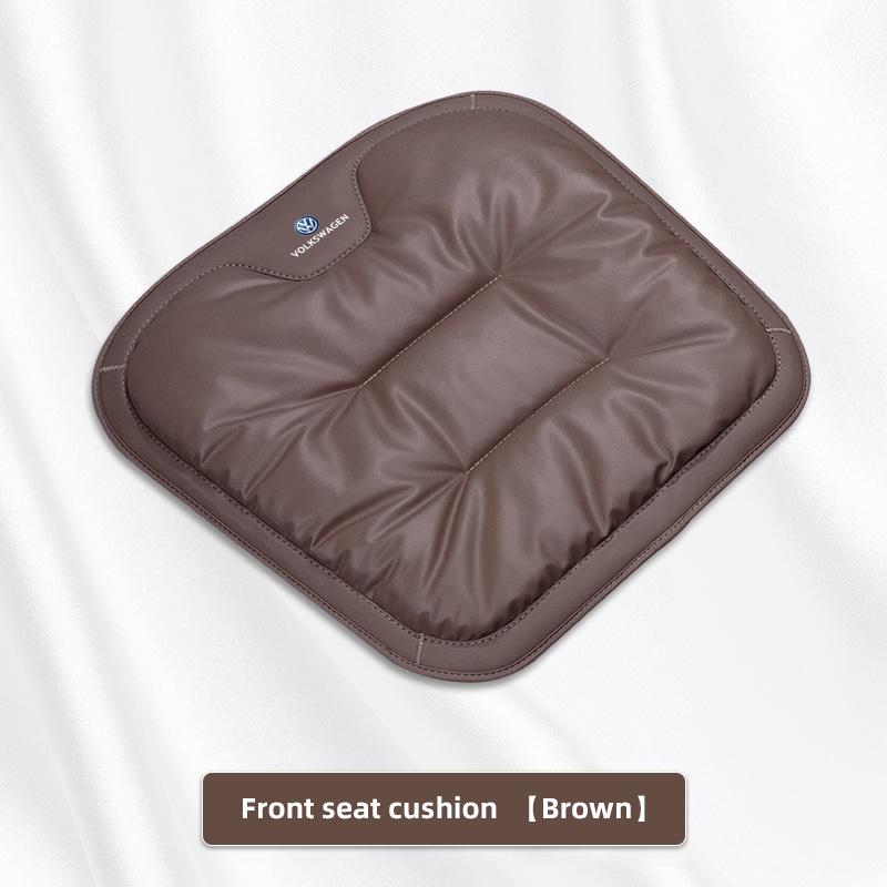 Hub Caps Car Soft Seat Cushion Front Rear Cover Protector Pad Leather Auto Interior For Volkswagen VW T-Cross Passat Polo Arteon