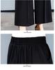 Women's High-Waist Loose Wide-Leg Summer Culottes for Middle-Aged and Elderly