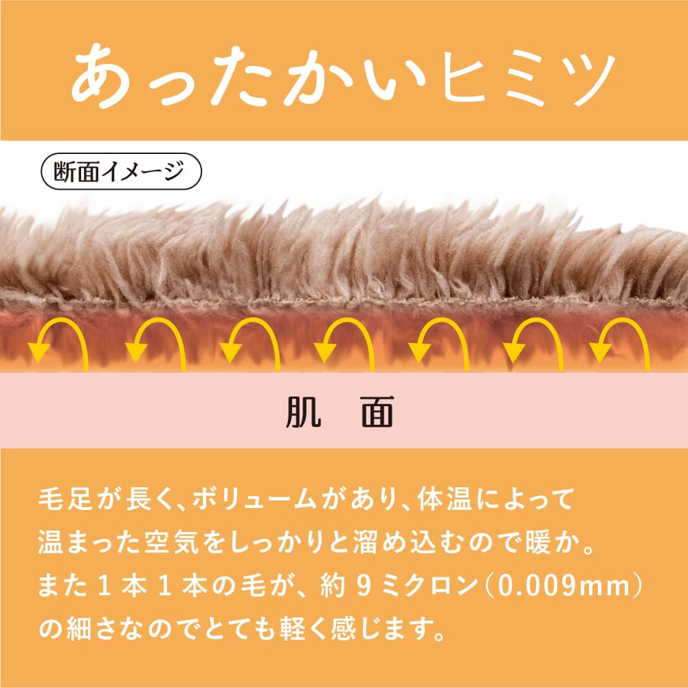 Alphax Warm Bedding, Extra Warm Blanket, Single Size, 140 X 200 Cm, Brown