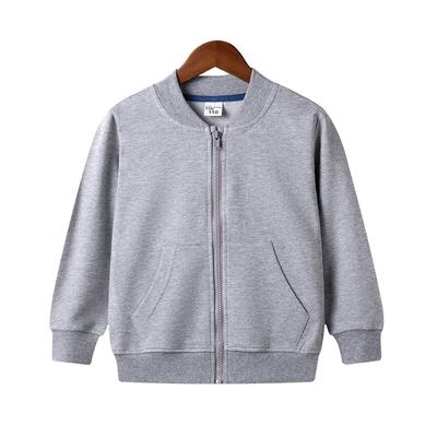Cute Baby Girls Jacket Kids Boys Full Cotton Coats Fall Solid Zipper Children's Casual
