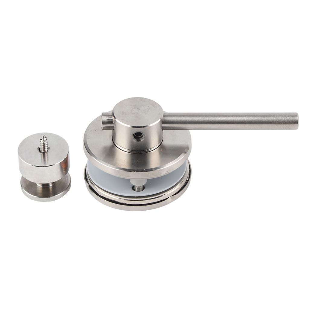 Bathroom Toilet Privacy Door Rotating Bolt Lock Hardware with Vacant Engaged Indicator