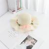 Beach Vacation Beach Straw Hat for Women, Foldable UV Resistant Sunshade Hat
