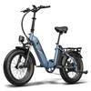 Electric Bicycle All Terrain Fafrees FF20 Polar 500W Motor 20" Fat Tire Adult Electric Bike 48V 26.8AH Shimano 7 Speed Max Load 150Kg