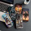 Casing Phone Cover for Apple iPhone 17 Pro XS Max Air 6 Plus X 5 + SE 2022 SE2 16E XR Case  Attack Levi on Eren titan Jaeger