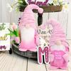 Mother Day Gnome Decorations Handmade Plush Gnome Doll Desk Ornament Mother Day Gift for Mother Day Anniversary