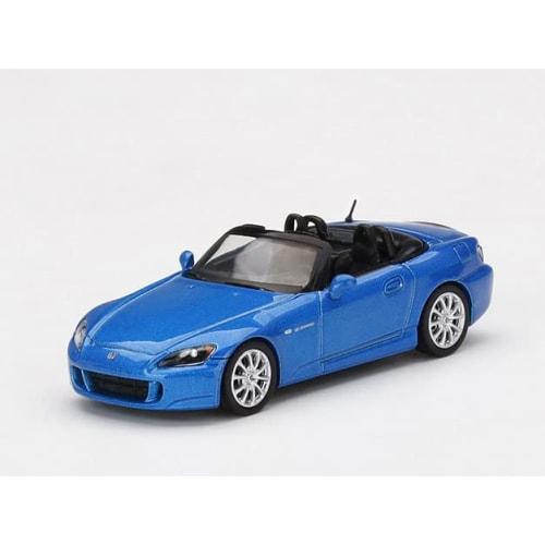 MINI GT 1/64 Scale Honda S2000 (AP2) Laguna Blue Pearl Left-Hand Drive MGT00287-MJ