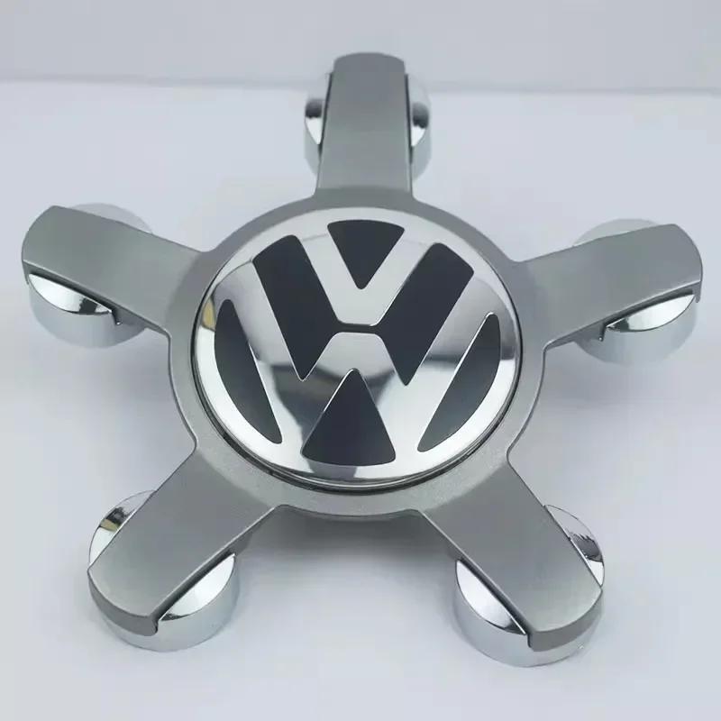 2025 Horké 4ks 135mm Pět drápků Krytky středů kol auta Kryty nábojů Znak logo 8R0601165 4F0601165N Pro Volkswagen VW Auto příslušenství