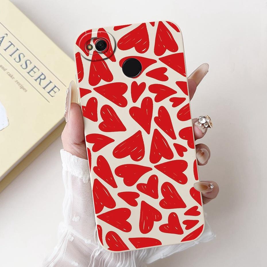 Fashion Painting Phone Case For Xiaomi Redmi 4X 4A Soft Silicone Shockproof Cover For Redmi4A Redmi4X Cases Bumpers