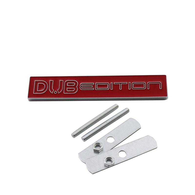 Car Styling DUB Edition for Car Fender trunk Decal Emblem Badge Sticker