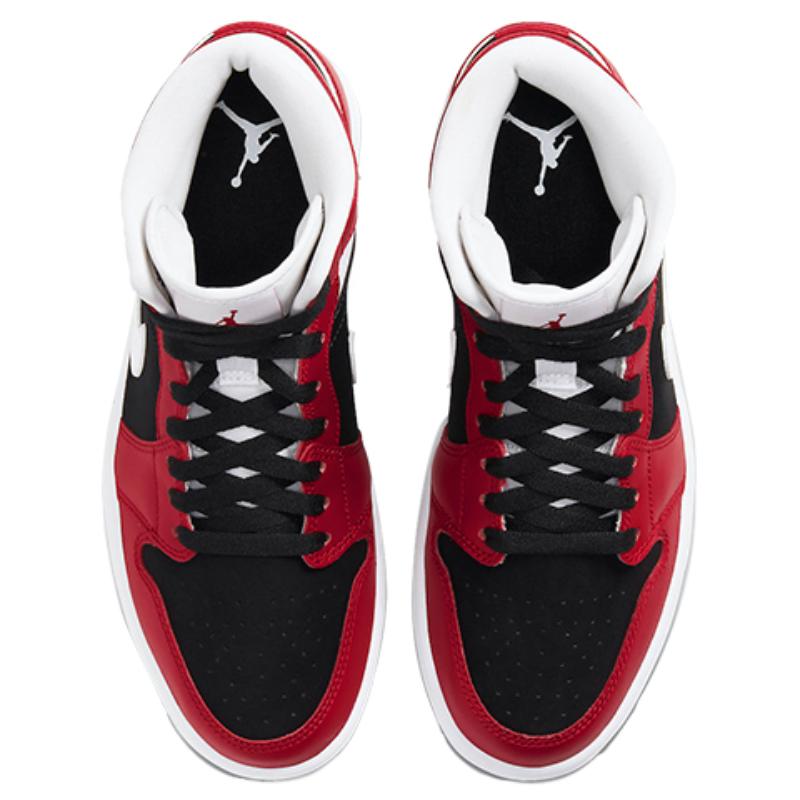 Jordan 1 Mid Gym Red Black Women's Jordan BQ6472-601