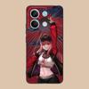 Holo Mori Calliope Matte TPU Mobile Phone Case for POCO F8 F7 F6 F5 F4 F3 F2 Pro GT C75 C71 C65 C61 C40 Pro Ultra Colorful Cover