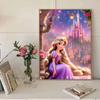 DIY Diamond Painting Lovely Princess Cross Stitch Kit Mosaic Art Diamond Painting Full Circle Diamond Home Decoration