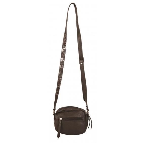 Shoulder Bag - Le Temps Des Cerises - Fresh 6 Black - Synthetic - Zipped - Dimensions L 17 X 13.5 X 7.5 Cm