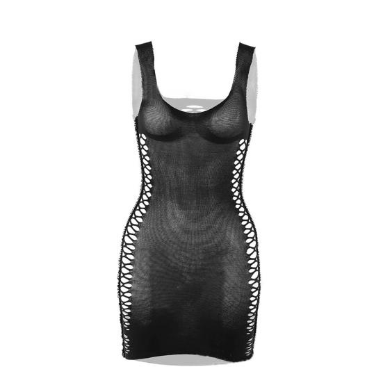 Underwear Dress Hollow Out Butt Lift Summer Pure Color Hip Wrap Night Dress for Bedroom