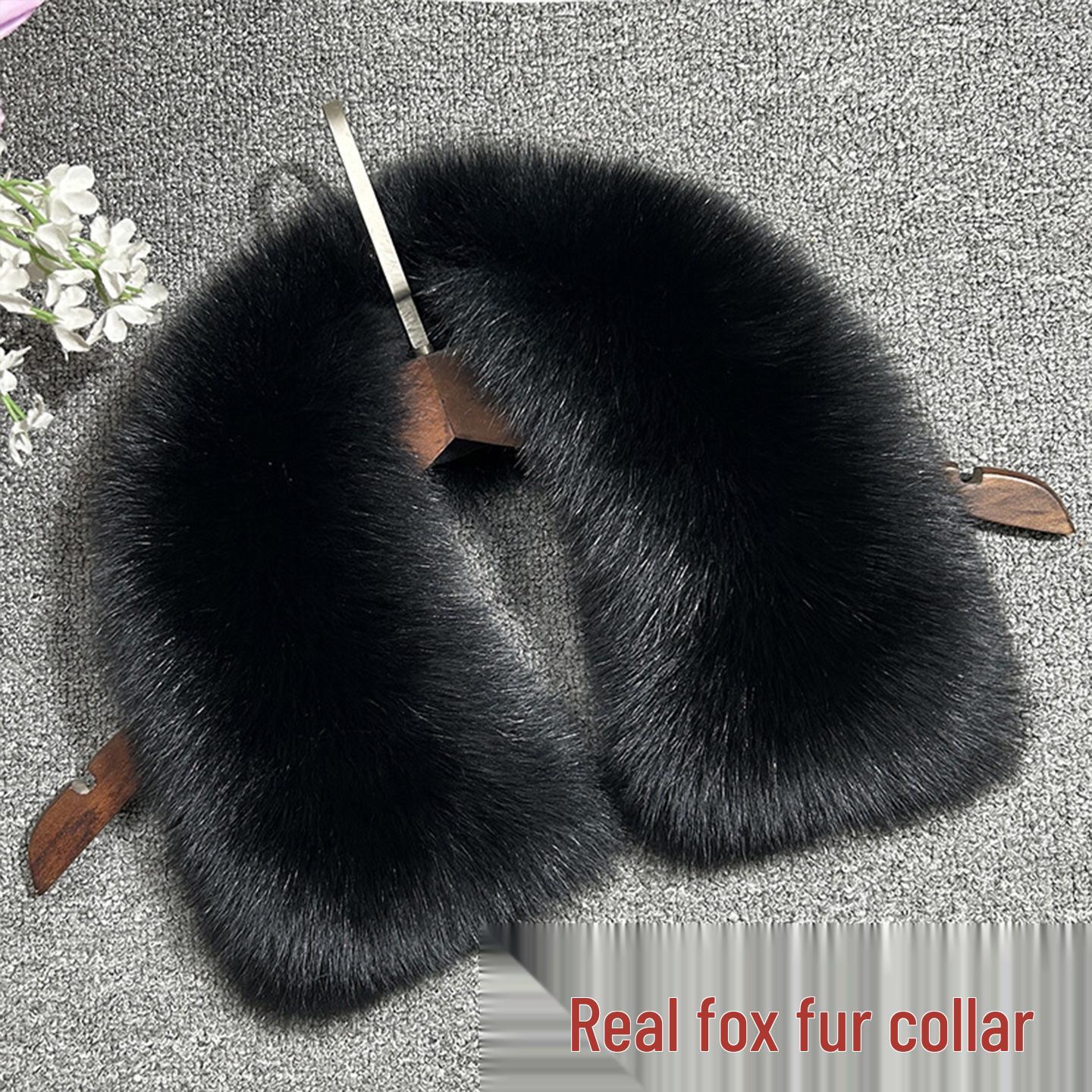 

Чоловіча шкіряна куртка з коміром з натурального лисячого хутра – Ідеально для людей середнього та похилого віку Inner side 52cm (7 buttons) Outer side 55cm