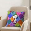 Classic Cartoon Cute SSnoopy Office Cushion Pillowcase Car Cushion CoverXCM Lumbar Pillowcase Sofa Pillowcover