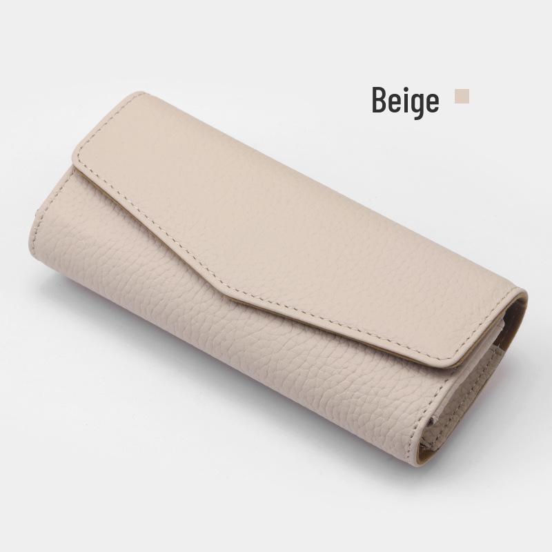 Multifunktionaler Leder Auto Sonnenblenden Sonnenbrillenhalter & Kartenetui