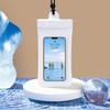 Waterproof Phone Pouch Fastener Tape Touchscreen Clear Window Leakproof Lanyard PVC Universal Phone Dry Bag Case Protector Phone Accessories