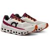On CloudmOnster White Red Women's 61.98129