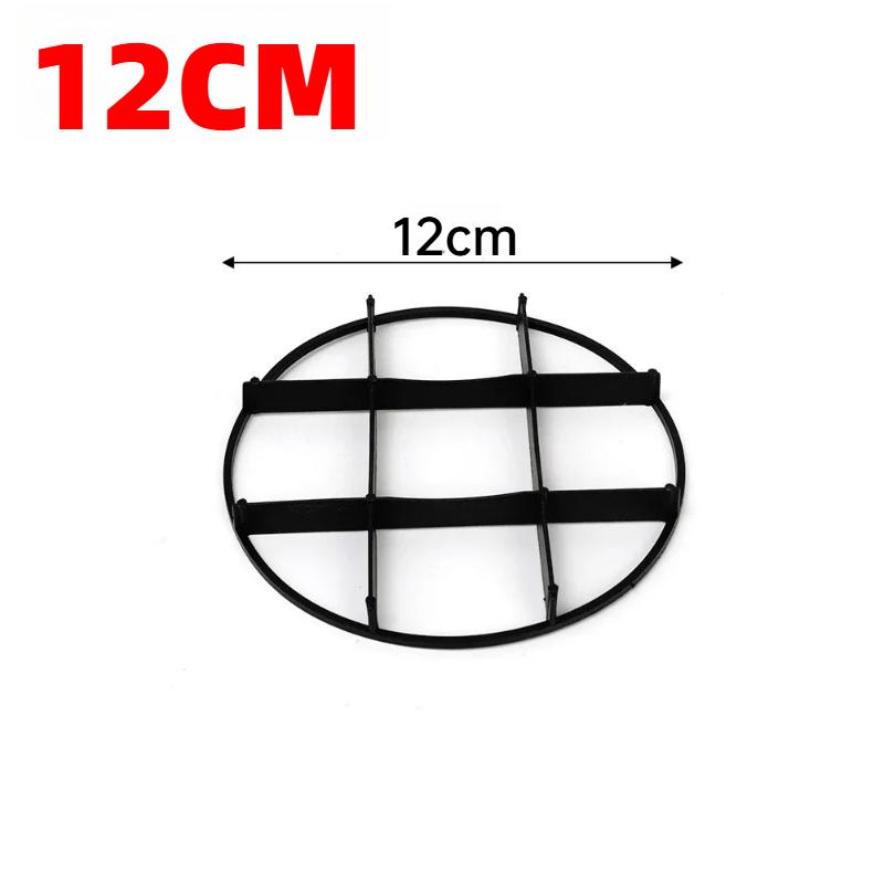 1-50PCS Plant Saucer Flower Pot Stand, Plastic Drainage Rack with Breathable Mesh Pad, Reusable Gardening Bottom Base for Indoor Outdoor