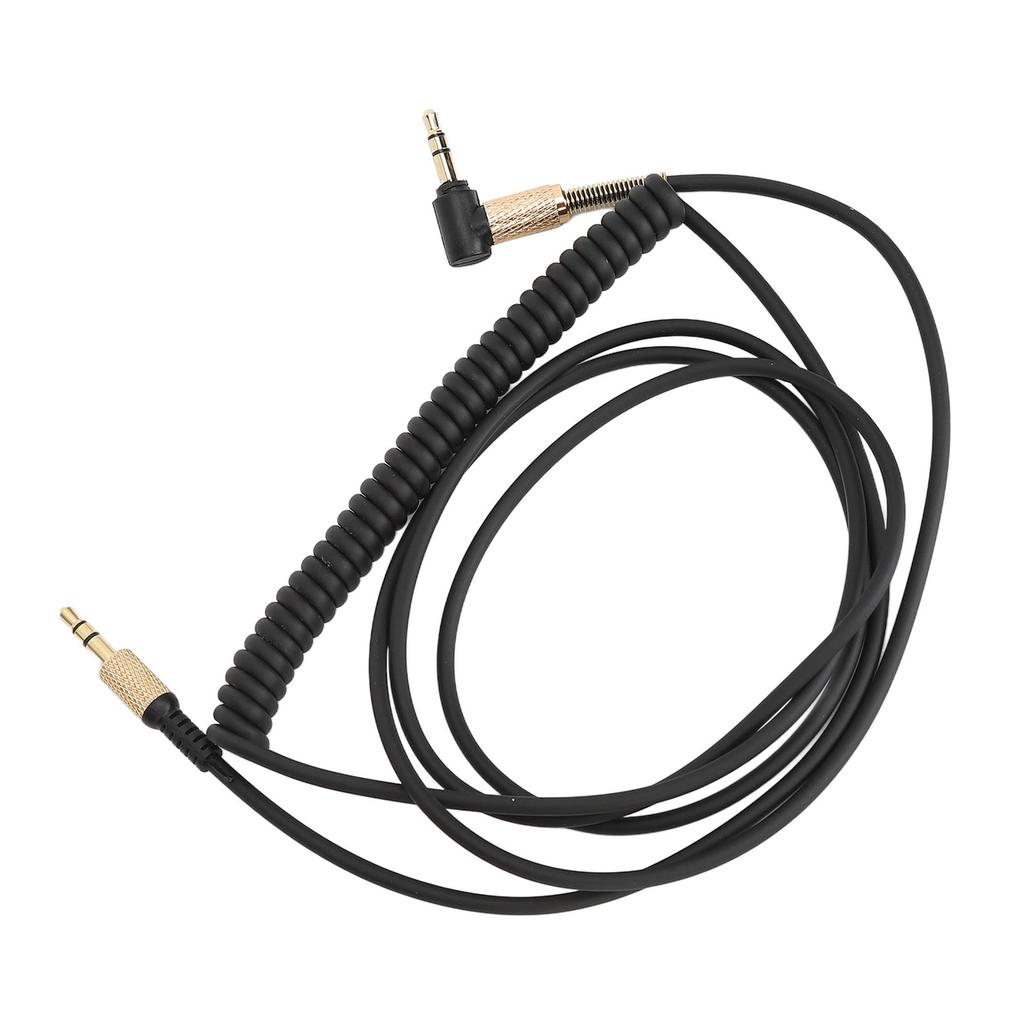 3.5mm to 3.5mm Coiled Cable Replacement 3.5mm Male to 3.5mm Male Cable Extension Cord for Monitor 2 II Mid A.N.C Major