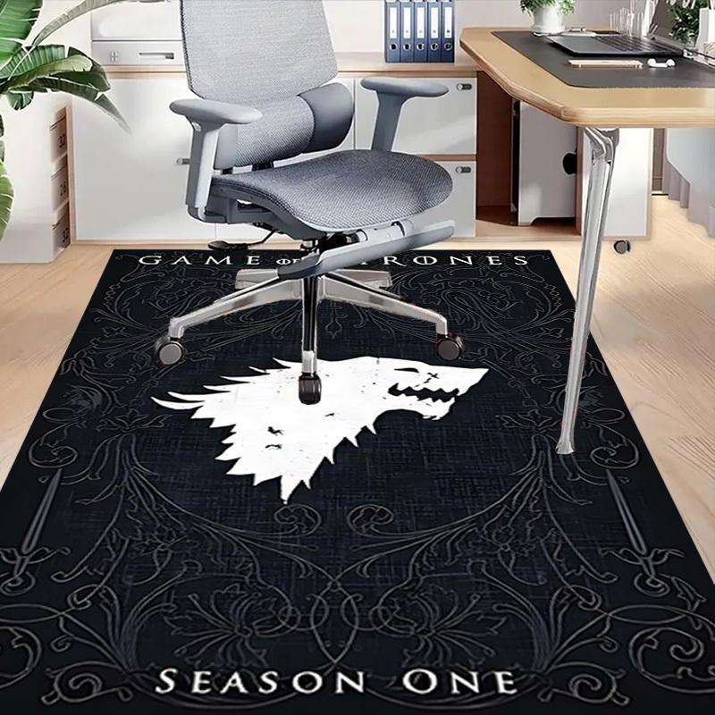 1pc GAME OF THRONES SEASON ONE Carpet Office Rug Mat Home Decor Area Carpet Festival Gift Office desk chair carpet Longlasting Material1107L