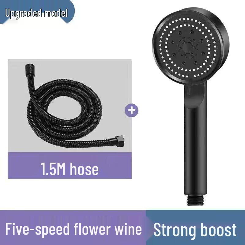 

Снаряжение Черной пятницы: Черный Воин Ручной Душевой Смеситель и Лейка