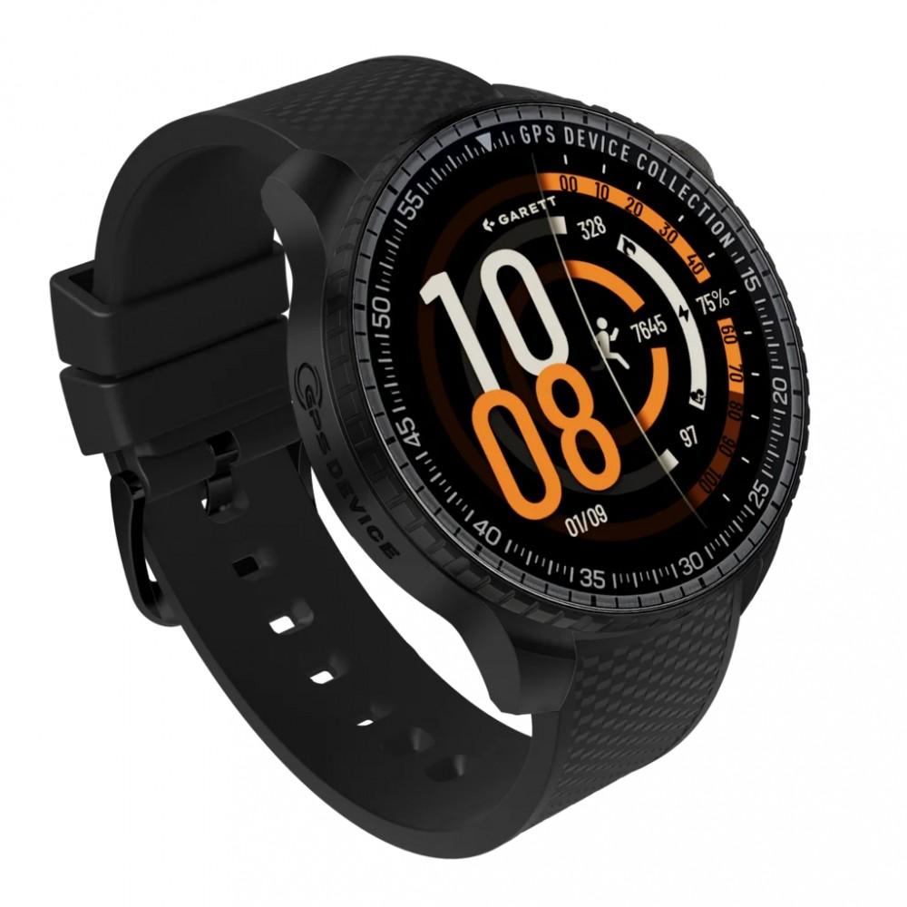 Smartwatch Bússola GPS preto