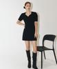 ARTID Wool Tweed Mini Dress_Black