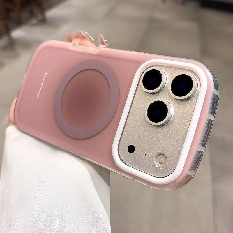 

Frosted Gradient Magnetic Case for iPhone 17 Pro Max, 16, 15 with Lanyard 13