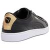 Women's Sneakers PUMA Vikky V3 Abrasion Resistant Low top Skateboard Shoes Women's Black Gold