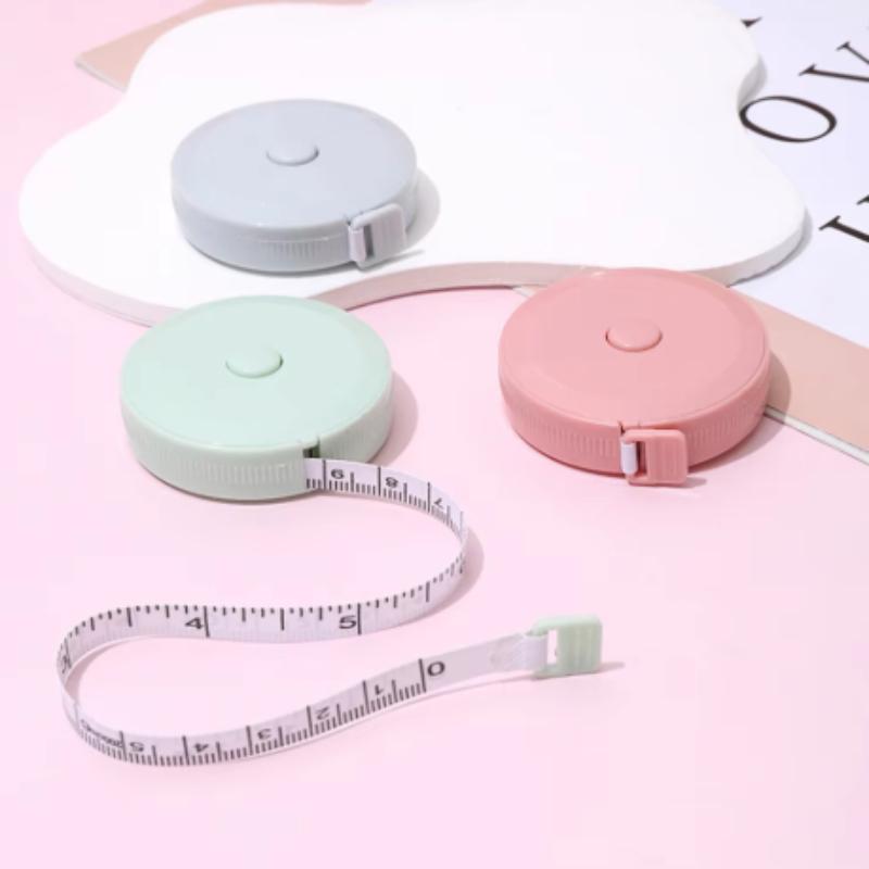 Portable Tape Measure Cute Little Ruler Soft Ruler Portable Measurement Three Measurements Mini Leather Tape Measure Measuring