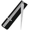 Steel High Precision Taper Welding Gauge Gap Gauge Depth Ruler Tapered Ruler Measuring Tool