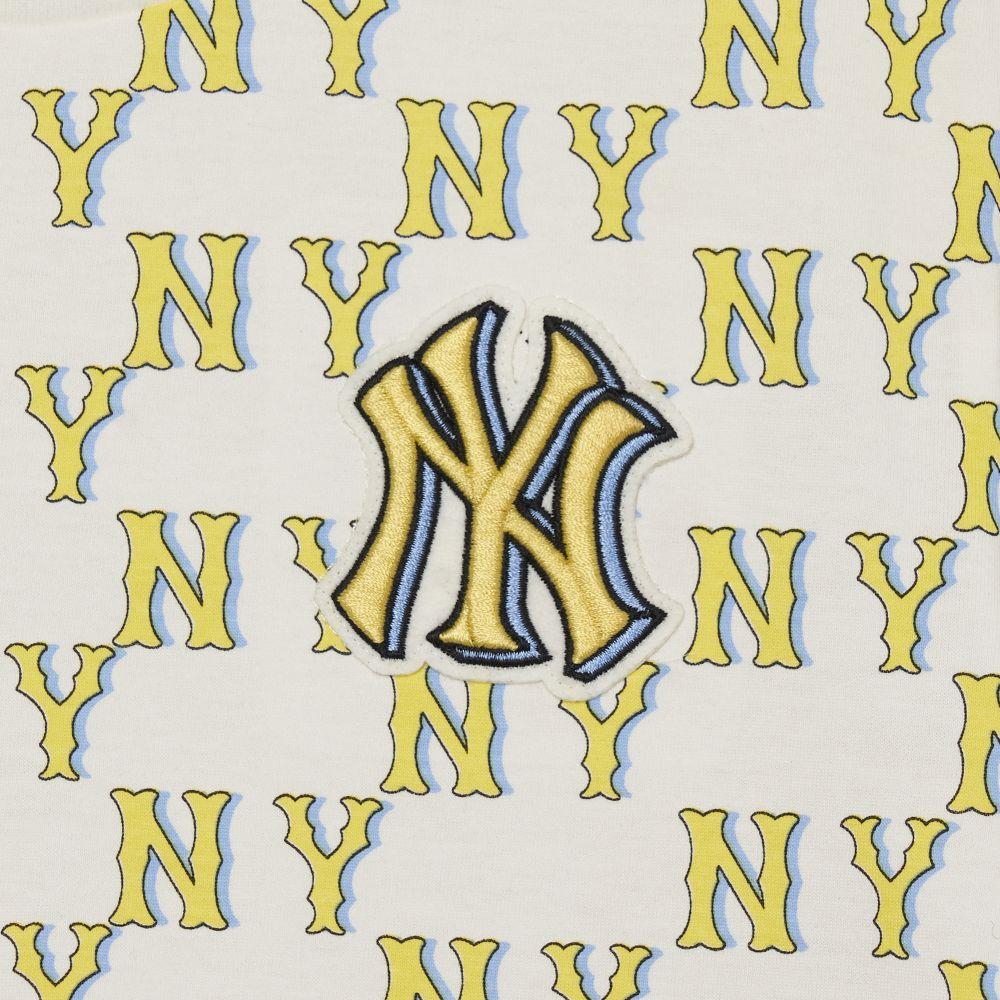 New MLB T Shirt Pear Blossom White Kids' 7ATSM0133-50IVS