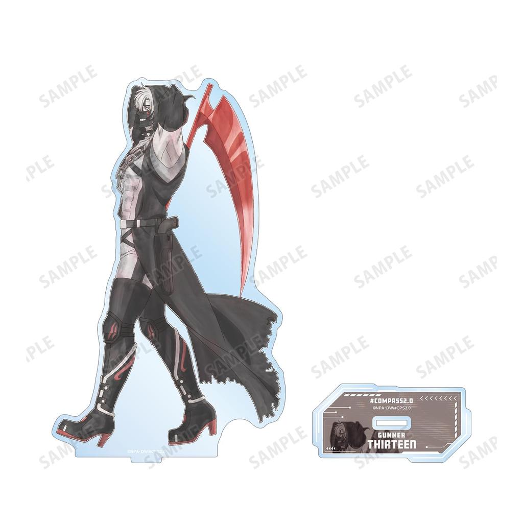 Compass Combat Providence Analysis System Original Illustration 13 Ayumi Big Acrylic Stand 2.0 [Thirteen] Ver.