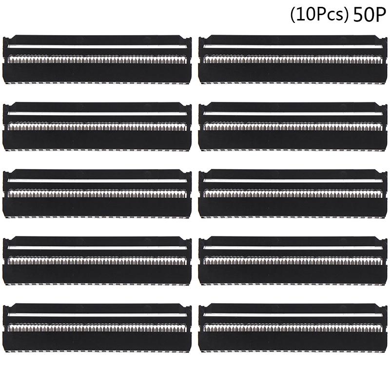 10Pcs 6/8/10/12/14-50Pin Idc Socket Plug Ribbon Cable Connector 2.54Mm Pitch