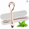 Stainless Steel Tongue Scraper Tongue Coating Cleaner Tongue Coating Brush Oral Tongue Cleaner Tool Fresh Breath