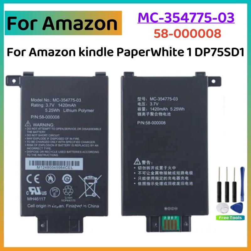 For Amazon Battery Kindle 2 3 7 7th 5th 4th Gen 6" 10th Paperwhite 4 2018 3 2 1 Oasis 1 2 3 Fire HD 8" 7Th 2017 6TH 10.1 7th X7