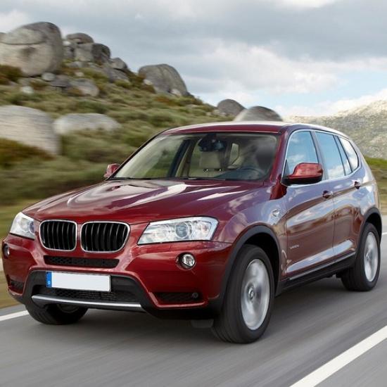 Хромированная передняя левая боковая накладка крыла для отделки BMW 2015-2017 X3 X4 F25 F26