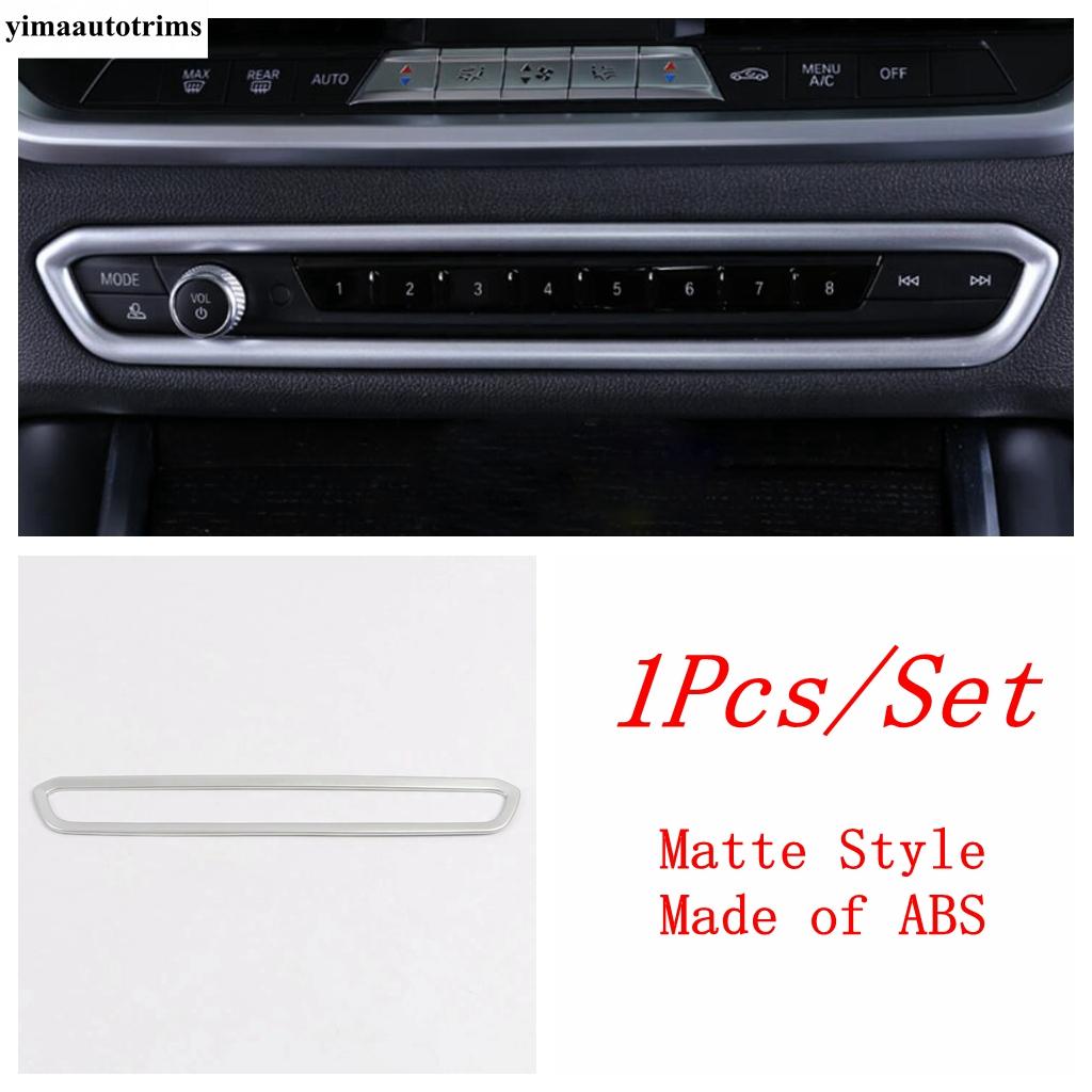 Dashboard Central Control Sound Volumn Adjust Knob Panel Frame Cover Trim Interior Accessories For BMW 3 Series G20  - 2024