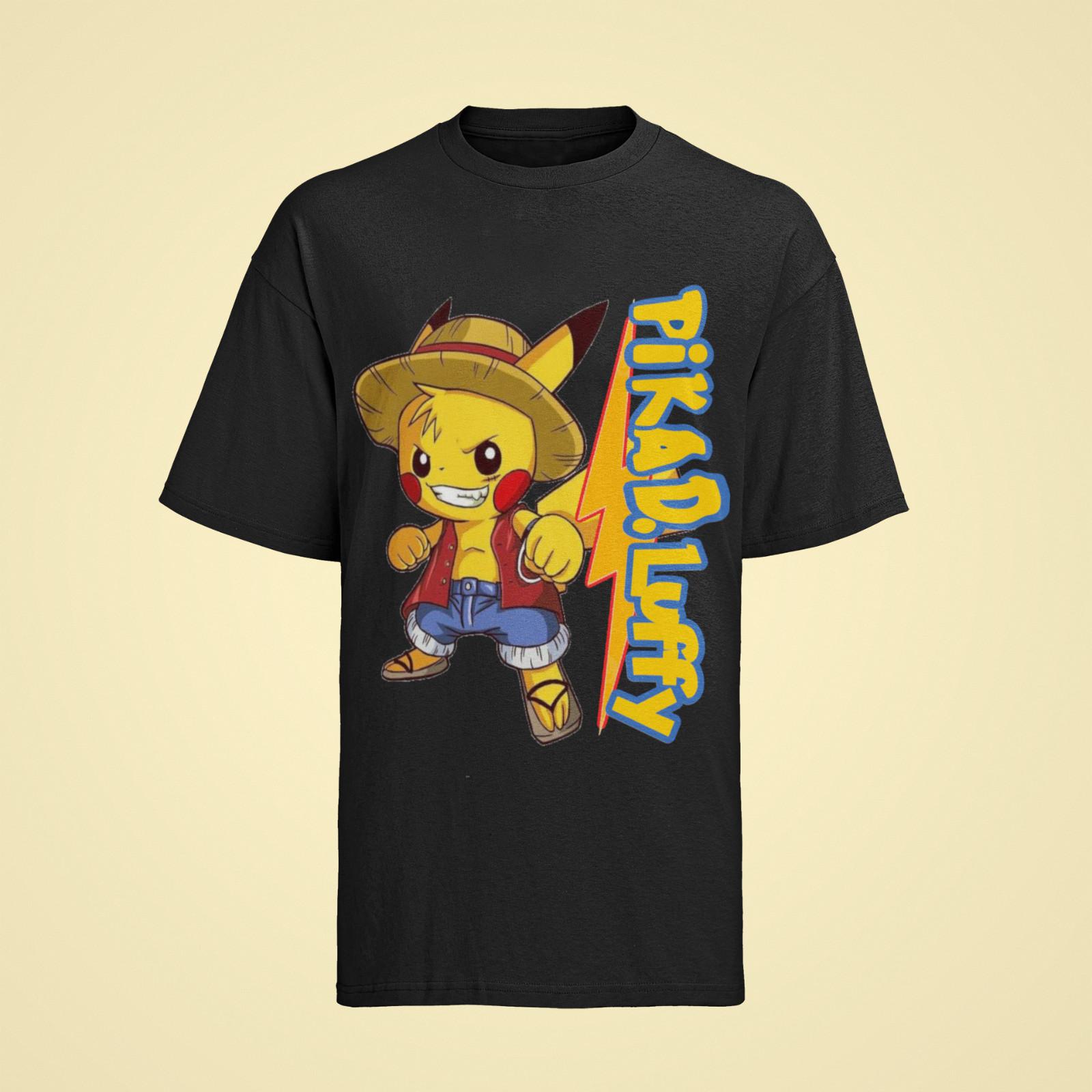 

Anime One Piece Parody Monkey D. Luffy Spades Men s T-Shirt Mens Womens Tees Top Organic Cotton S-XXXL S