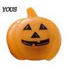 Bague sur le thème d'Halloween Anneaux LED, Anneaux de Doigt Lumineux Jouet pour Enfants Adultes, Décoration de Fête Effrayante Citrouille Fantôme Globule Oculaire Cadeaux Lumineux Friandises