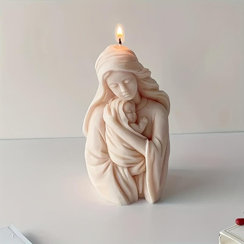 3D silikonová forma - DIY sochařské řemeslné potřeby pro výrobu pryskyřice a svíček