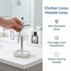 Silber Gold Zahnbürstenhalter Edelstahl Zahnbürsten Organizer Zahnpasta Halter Platzsparend