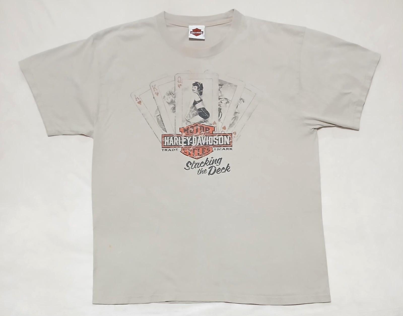 Harley Davidson T-Shirt L Adventure HD Dover, Ohio 2011 Motorcycle Biker USA XL
