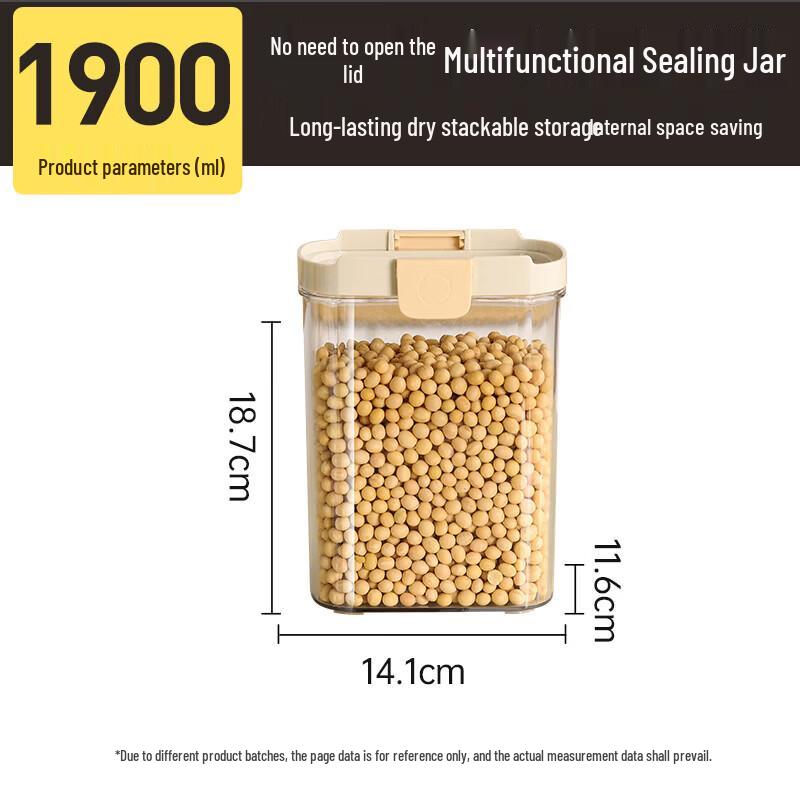 COOKER KING Ret retractable Food Storage Jar