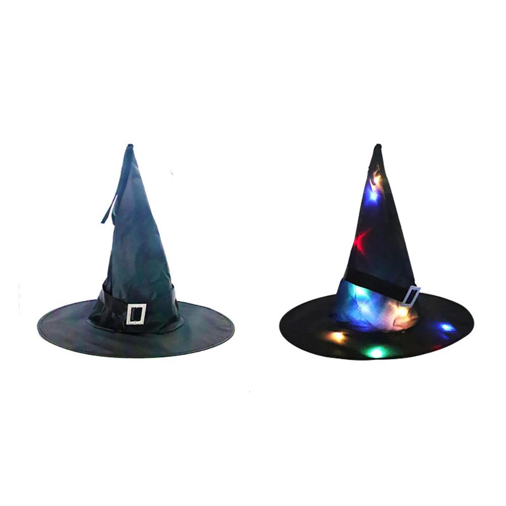 5x Halloween Witch Hats LED String Lights Light Up Outdoor Hanging House Decor